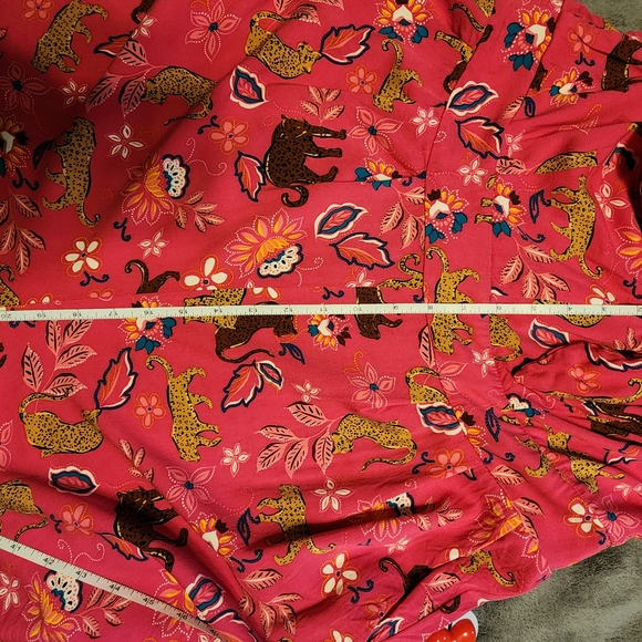 Pink Patterned Jumpsuit - Picture 8 of 12